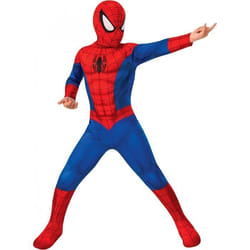 SPIDER-MAN CLASSIQUE AVEC DES MUSCLES Déguisement COSTUME TAILLE 8-10 ANS garçon carnaval mardi gras Halloween