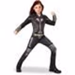 DÉGUISEMENT CLASSIQUE BLACK WIDOW FILLE 8/10 ANS Noir