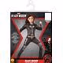 DÉGUISEMENT CLASSIQUE BLACK WIDOW FILLE 8/10 ANS Noir