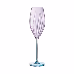 Flûte à champagne - Cristal dArques - Spring - Multicolore - 21cl - Lot de 4 pièces