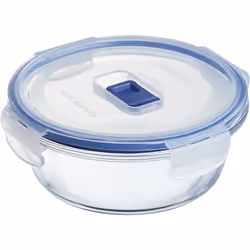 Cette boîte en verre dispose d'un couvercle clipsable avec joint étanche, vous permettant de stocker vos aliments au réfrigér ...
