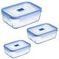 Luminarc Ensemble de Boîtes à Lunch Pure Box Active (3 pcs)
