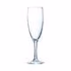 Flûte à champagne - Arcoroc - Princesa - 15 cl - Verre trempé - Lot de 6 verres