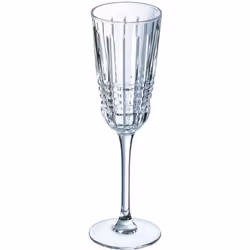 Flûtes à champagne 17cl Rendez-vous - Cristal dArques - Kwarx au design vintage Cristal Look