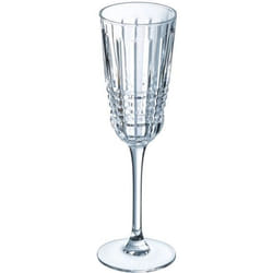 Flûtes à champagne 17cl Rendez-vous - Cristal dArques - Kwarx au design vintage Cristal Look
