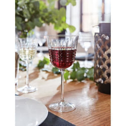 Verres à vin - Cristal dArques - Kwarx - 35cl - Design vintage - Lot de 6 pièces