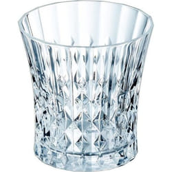 6 verres à eau 27cl Lady Diamond - Cristal d'Arques - Verre ultra transparent au design vintage