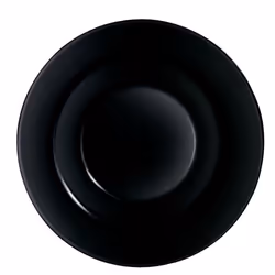 Assiette plate noire 29cm Friend's Time - Luminarc - Verre opale extra résistant