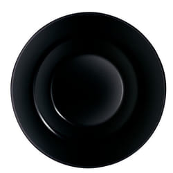 Assiette plate noire 29cm Friend's Time - Luminarc - Verre opale extra résistant