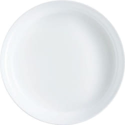 Plat à four rond blanc 30cm Smart Cuisine Diwali 250°C - Luminarc - Opale culinaire extra léger et résistant