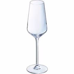 6 flûtes à champagne 21cl Ultime - Cristal d'Arques - Verre ultra transparent moderne