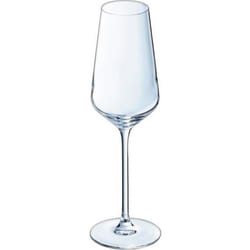 6 flûtes à champagne 21cl Ultime - Cristal d'Arques - Verre ultra transparent moderne