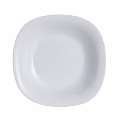 Assiette creuse grise 22,8 x 21,2 cm Carine - Luminarc