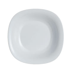 Assiette creuse grise 22,8 x 21,2 cm Carine - Luminarc