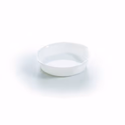 Plat à crème brûlée blanc 14cm Smart Cuisine Carine 250°C - Luminarc - Opale culinaire extra léger et résistant  rond