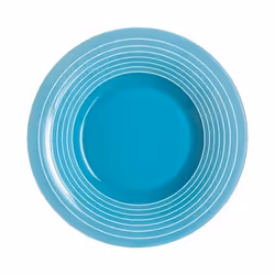 Assiette creuse bleue 215 cm - Factory Bleu