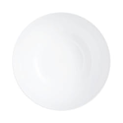 Saladier blanc 26cm Diwali - Luminarc - Verre opale extra résistant