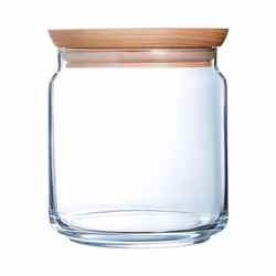 Pot de conservation en verre Pure Jar Wood - Luminarc