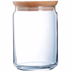 Pot de conservation en verre Pure Jar Wood - Luminarc