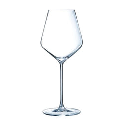 6 verres à pied 38cl Ultime - Cristal d'Arques - Verre ultra transparent moderne
