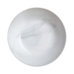 6 Assiettes creuses grises 20 cm Diwali Marble - Luminarc