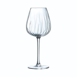4 verres à pied 47 cl Swirly - Cristal d'Arques