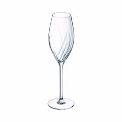 4 flûtes 24 cl Swirly - Cristal d'Arques