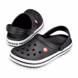 Crocs Crocband Blocages Unisexe Noir, Blanc