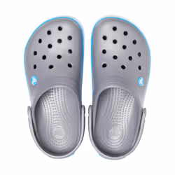 Crocs Crocband Blocages Unisexe Gris, Bleu, Blanc