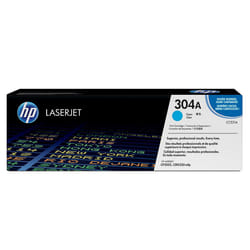 HP 304A toner LaserJet cyan authentique