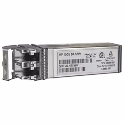 HPE BladeSystem c-Class 10Gb SFP+ SR Transceiver, Fibre optique, 10000 Mbit/s, SFP+, LC, 50/125,62.5/125 µm, SR