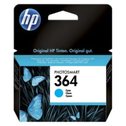 HP 364 cartouche d'encre cyan authentique