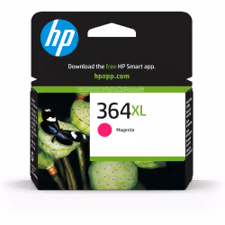 HP 364XL cartouche d'encre magenta grande capacité authentique, Rendement élevé (XL), Magenta, Encre à colorant, 1 pièce(s),  ...
