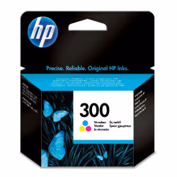 HP 300 cartouche d'encre trois couleurs authentique, Rendement standard, Cyan, Magenta, Jaune, Encre à colorant, 1 pièce(s),  ...