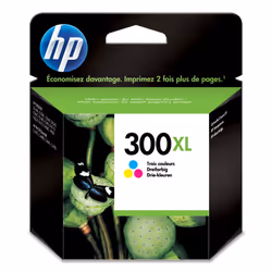 HP 300XL cartouche d'encre trois couleurs grande capacité authentique