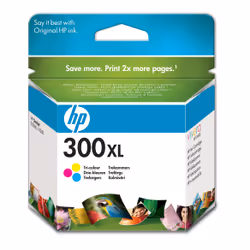 HP 300XL cartouche d'encre trois couleurs grande capacité authentique