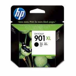 HP 901XL cartouche d'encre noir grande capacité authentique, Rendement élevé (XL), Noir, Encre à pigments, 14 ml, 1 pièce(s), ...