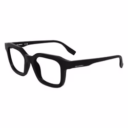Lunettes de Vue KARL LAGERFELD KL6197 50/20/145 001 BLACK BIO INJ-G820 MALE KL6197 BLACK OPHTHALMIC 50 20 145 883900110761