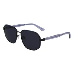 Lunettes de Soleil - Calvin Klein - CK23102S - Métal - Noir/Bleu - Carré