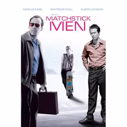 Warner Home Video Matchstick Men, DVD, DVD, Anglais, Comédie, Drame, Thriller, 2D, Nicolas Cage, Bruce McGill, Sam Rockwell, ...