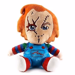Peluche - Kidrobot - Chucky - 20 cm - Rouge - Jouet Collector pour Adulte