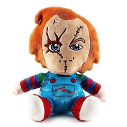 Peluche - Kidrobot - Chucky - 20 cm - Rouge - Jouet Collector pour Adulte