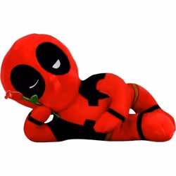Peluche - Marvel - Deadpool Peluche Avec Fleur