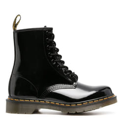 Bottes 1460 Patent Cuir Noir