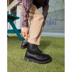 Dr. Martens 883985340312 Bottine 5 Noir, Blanc