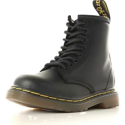 Bottes - Dr. Martens - Brooklee - Cuir - Noir et Jaune - Enfant Garçon