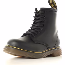 Bottes - Dr. Martens - Brooklee - Cuir - Noir et Jaune - Enfant Garçon