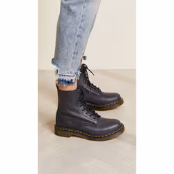Bottes 1460 Pascal Virginia Cuir Noir