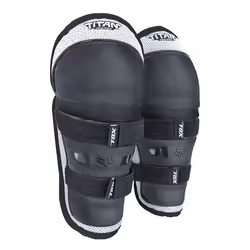FOX Pee Wee Titan Knee Guard Kids Enfants du genou garde, noir pour Des gamins