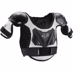 FOX Pee Wee Titan Armure de poitrine pour enfants, noir-gris, taille M L pour Garçons